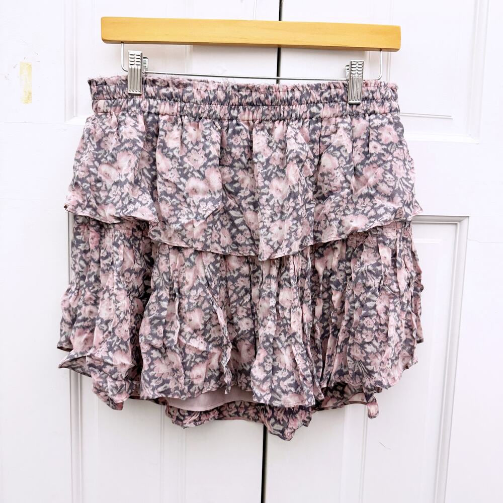 LoveShackFancy Ruffle Mini Skirt - Picture 4 of 12